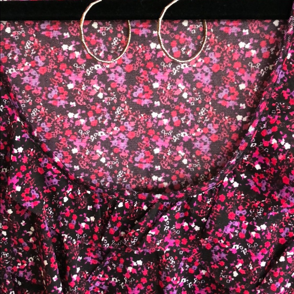 Multicolored Ruffle Tank Top - Picture 4 of 7
